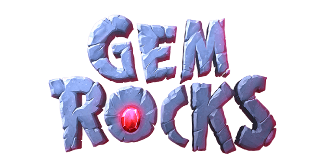 Gem Rocks Slot Logo