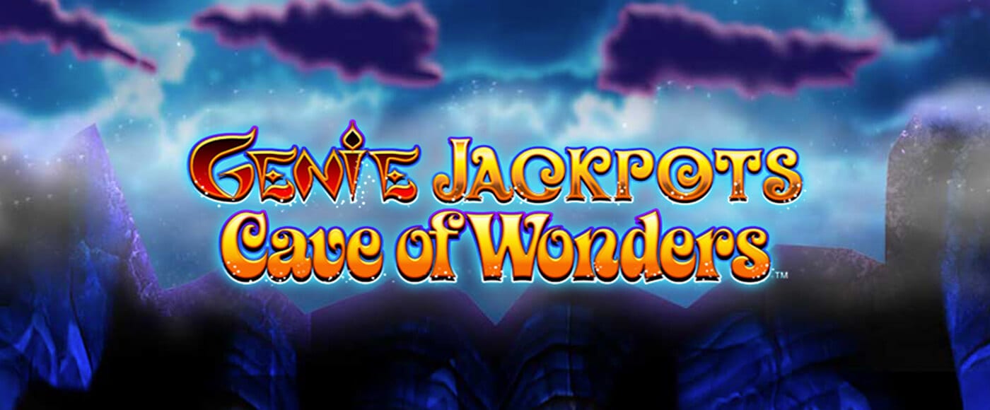 Genie Jackpots Cave of Wonders Slot Game Logo