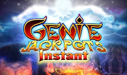 Genie Jackpot Instant Logo Wizard Slots