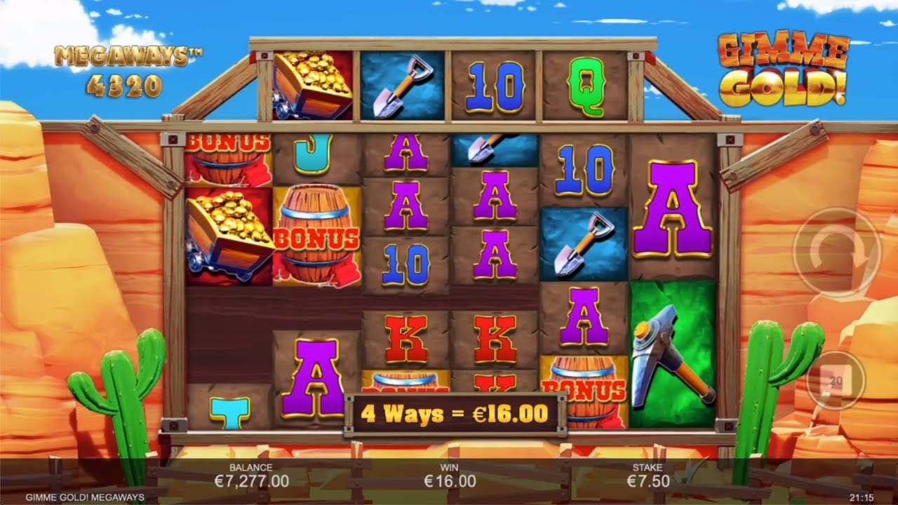 Gimme Gold Megaways Slot UK