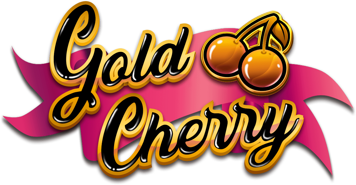 Gold Cherry Slot Logo