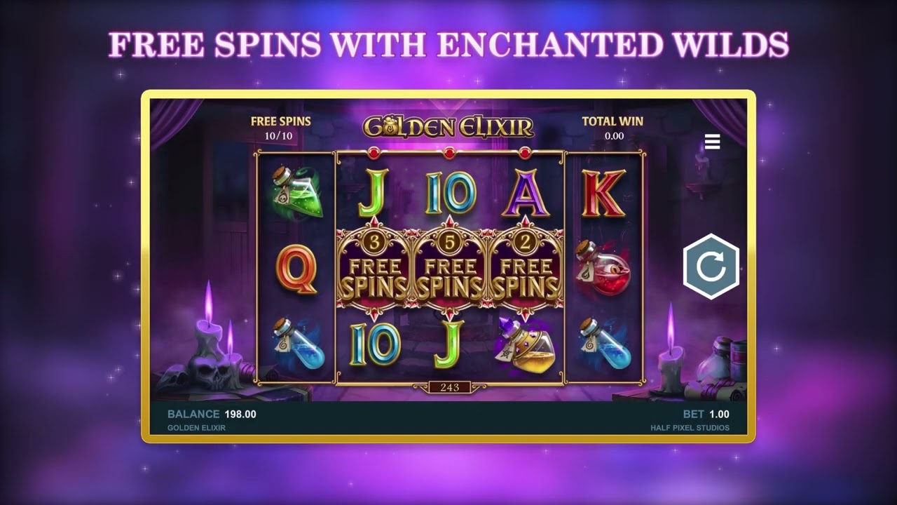 Golden Elixir Slot Free Spins