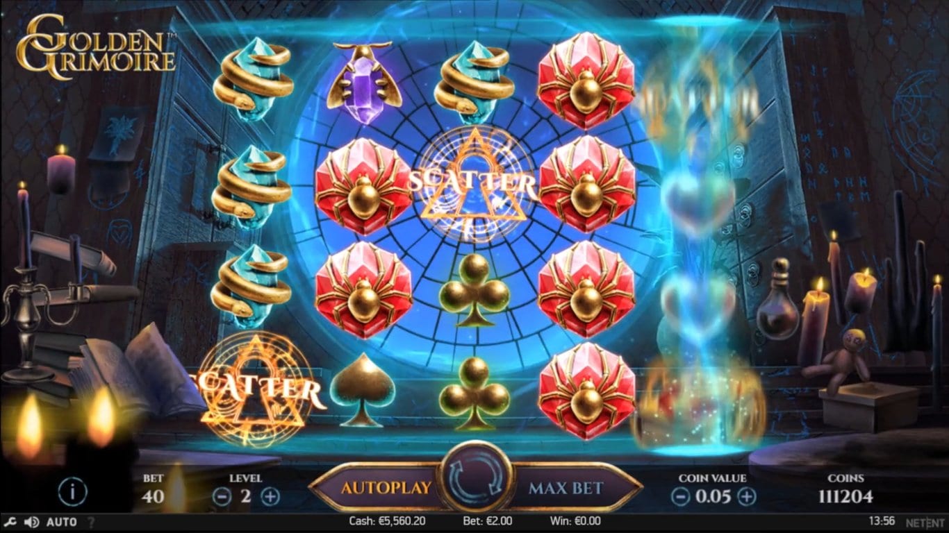 Golden Grimoire Slots game