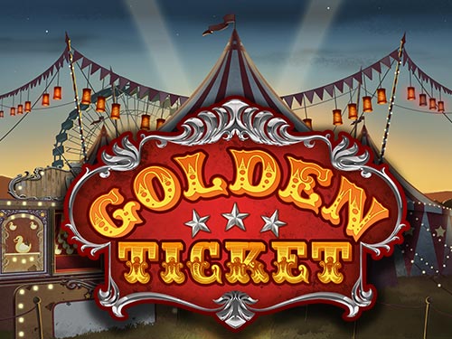 Golden Ticket Slot Logo Wizard Slots