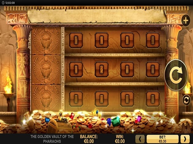 golden vault of the pharaohs gameplay