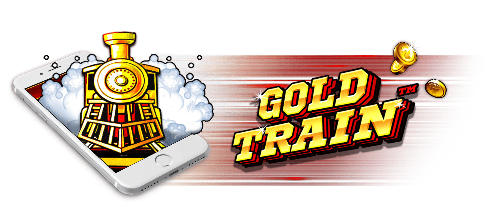 gold train slots game logo