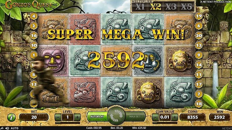 Gonzos Quest Slot Gameplay