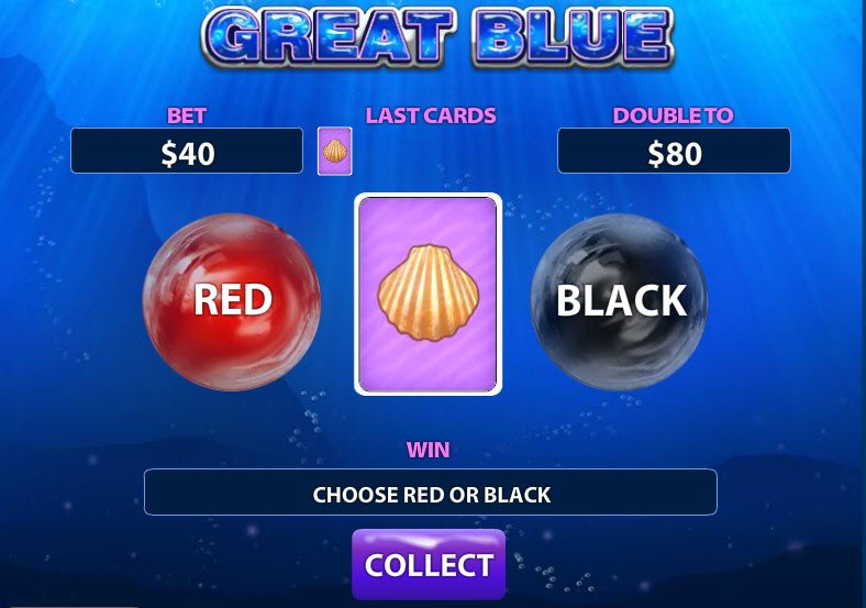 Great Blue Slots Bonus Feature