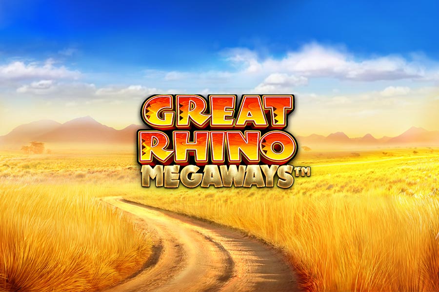 Great Rhino Megaways Slot Banner