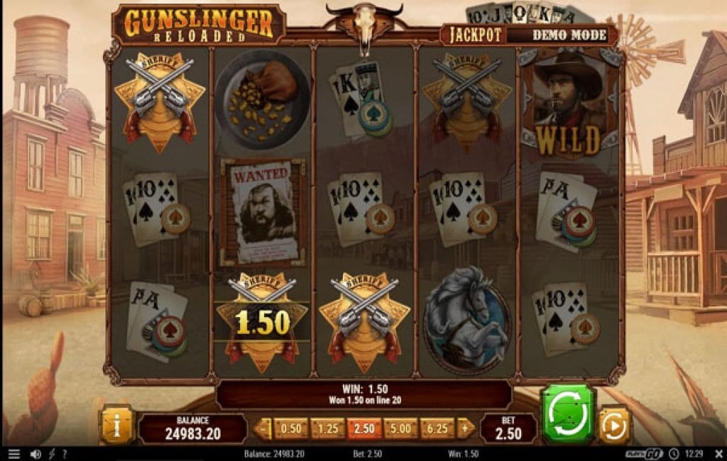 Gunslinger Slot Reels