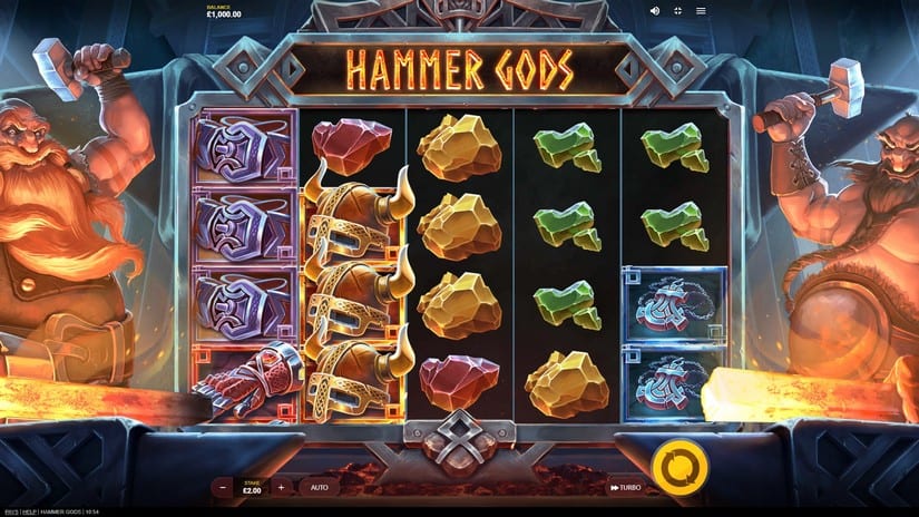 Hammer of Gods Slot Gameplay