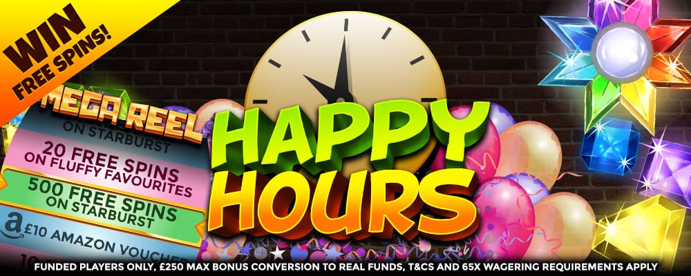 WizardSlots Happy Hour offer