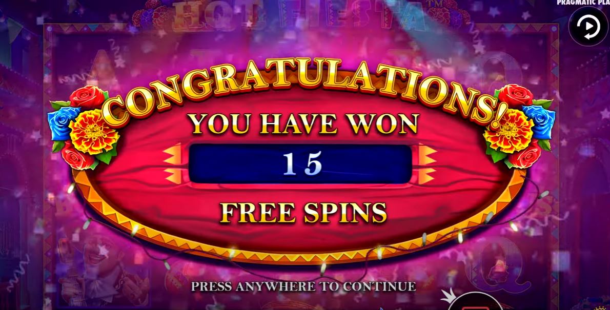Hot Fiesta Slot Free Spins Feature