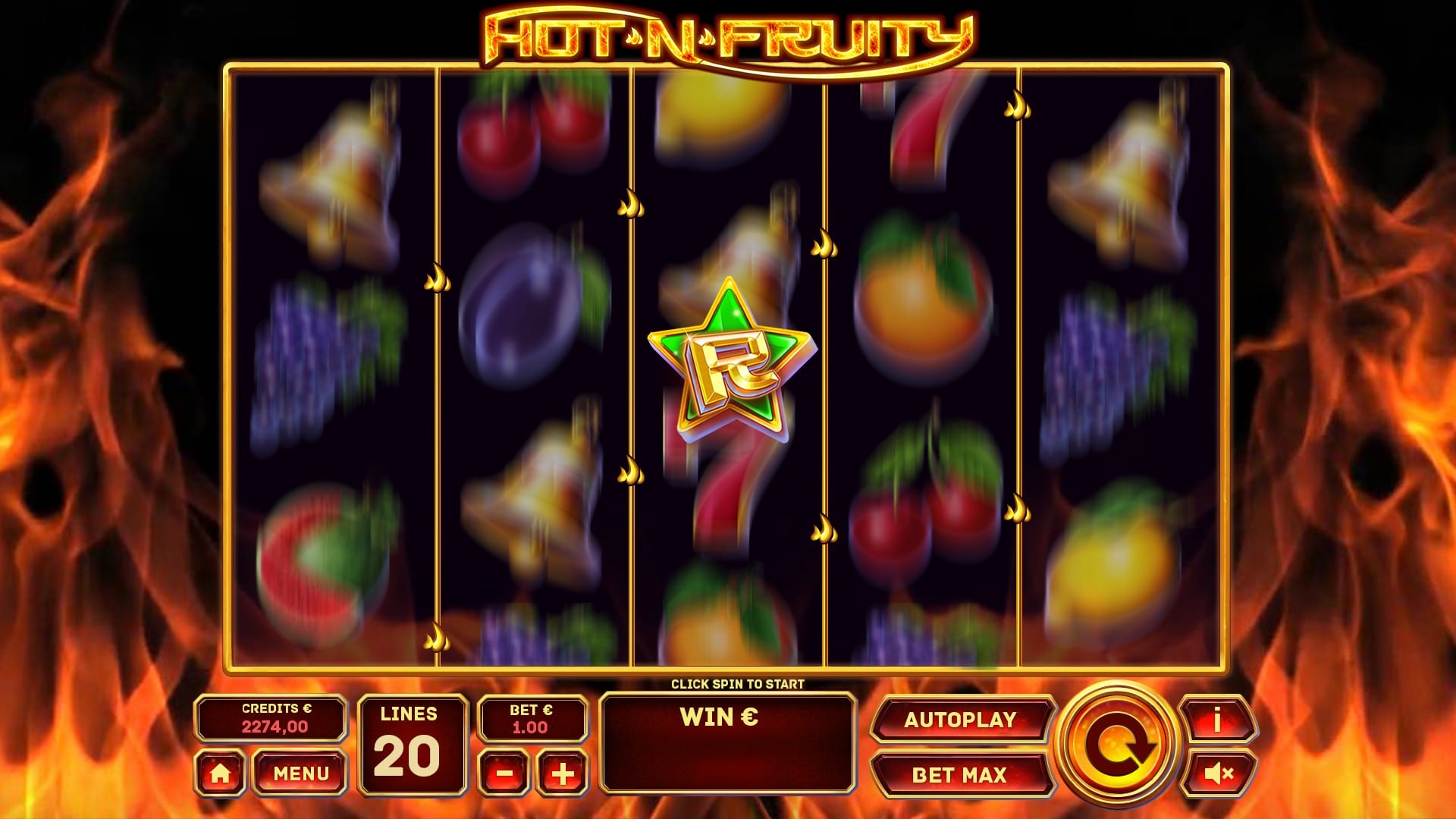 Hot N' Fruity Slot Wizard Slot