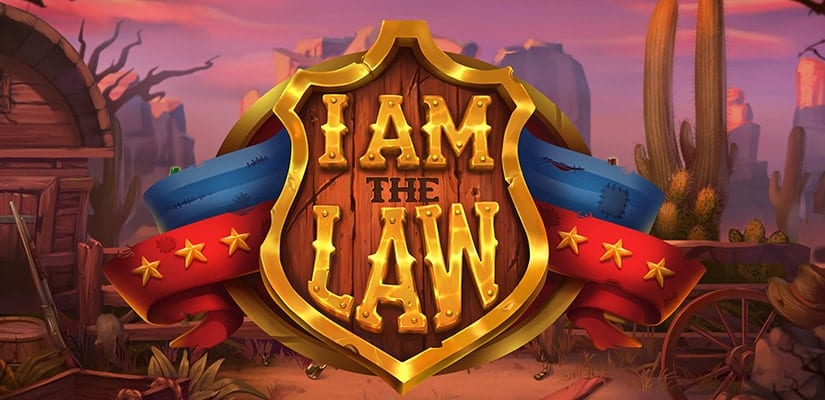 I Am The Law Slot Logo Wizard Slots