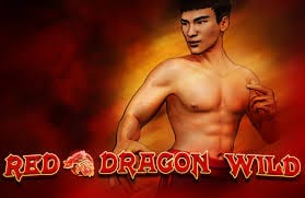 Red Dragon Wild online slots game logo