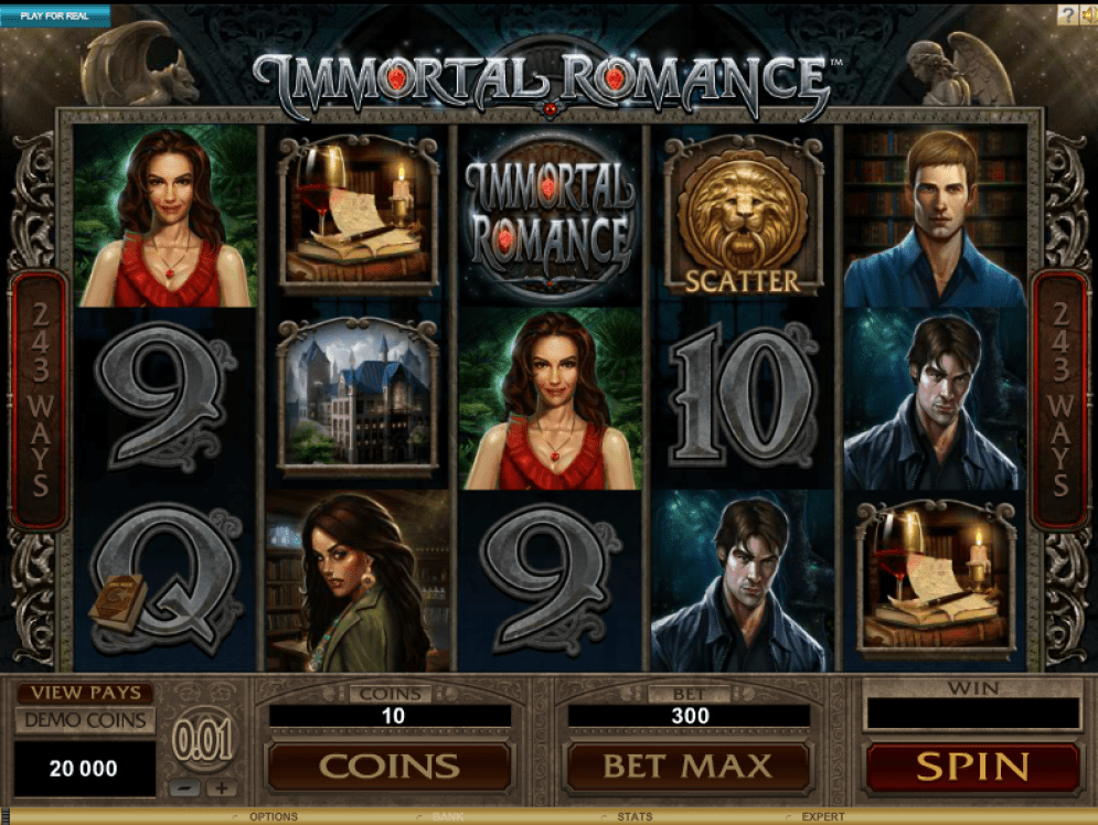 Immortal Romance Slots game
