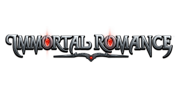 Immortal Romance slot game logo
