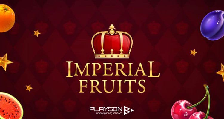 Imperial Fruits 100 Lines Slot Logo Wizard Slots