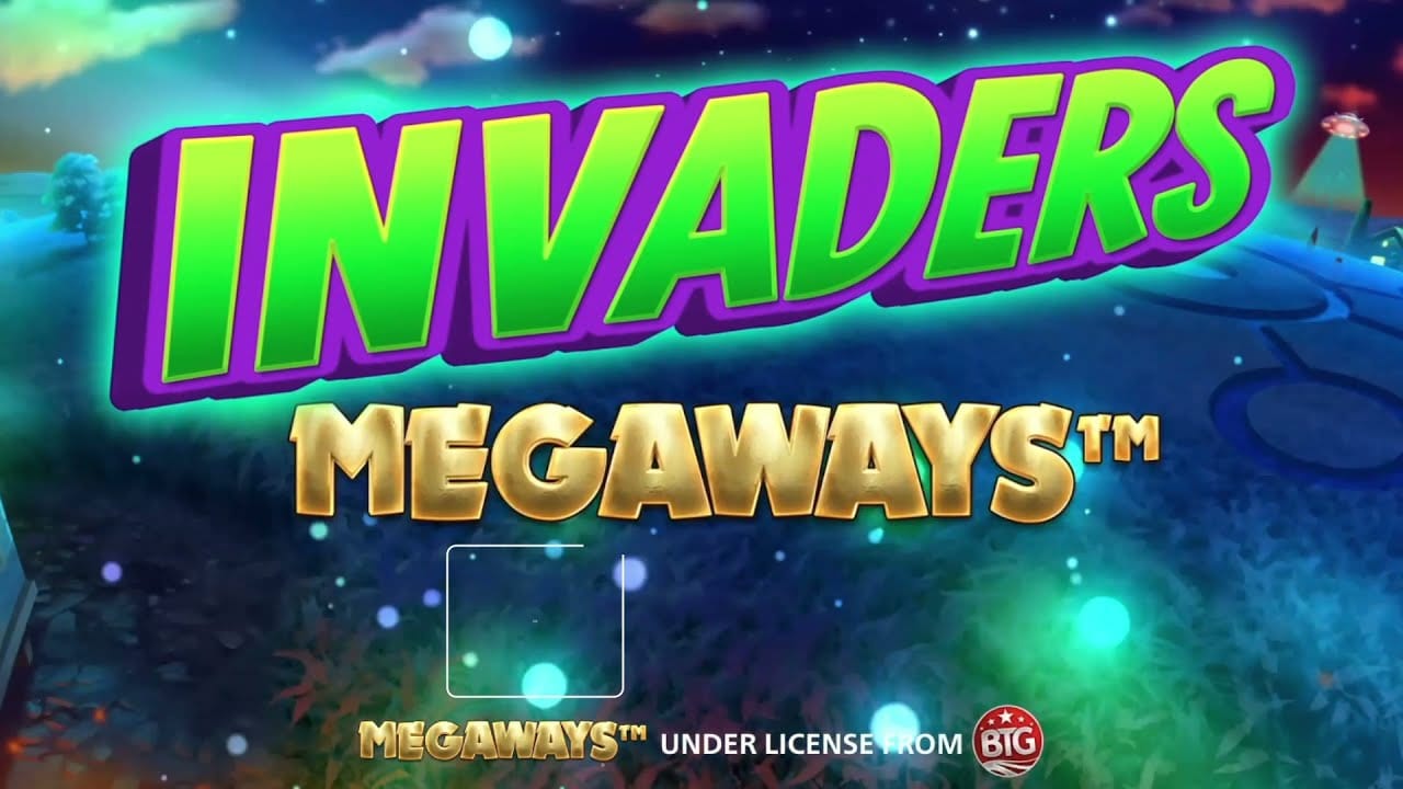 Invaders Megaways Slot Logo Wizard Slots