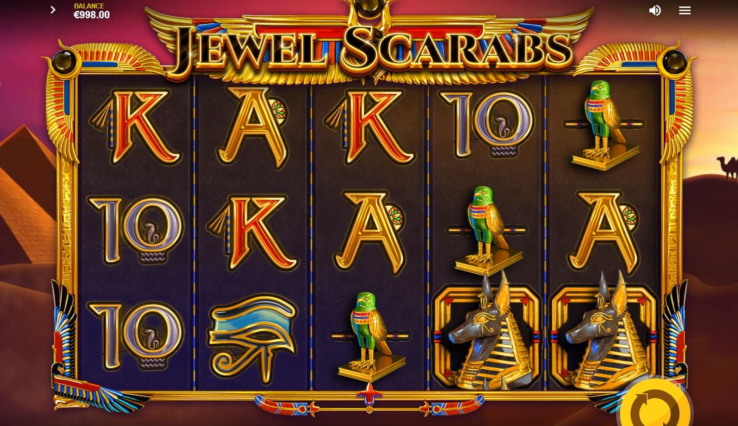 Jewel Scarabs Slot Game
