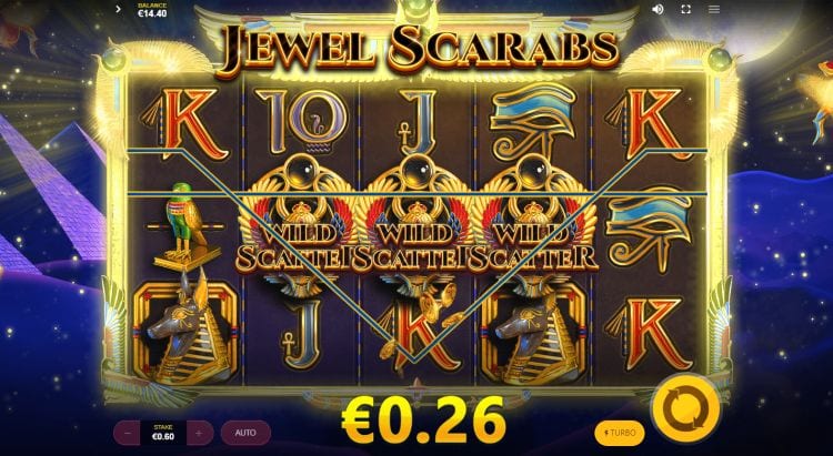 Jewel Scarabs Free Slots