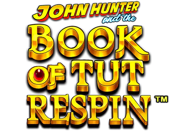 John Hunter and the Book of Tut Respin Slot Logo Wizard Slots