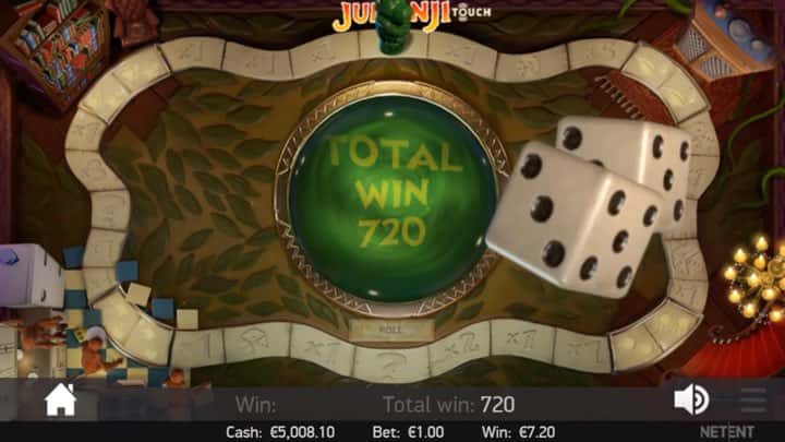 Jumanji Slots Reels