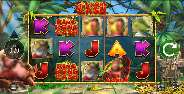 King Kong Cash Slots Game