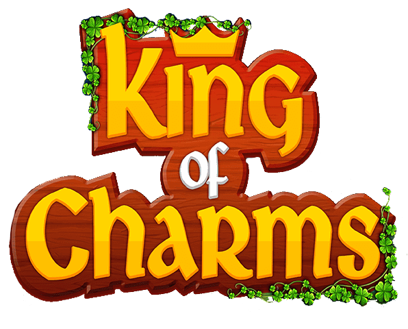 King of Charms Slot Logo
