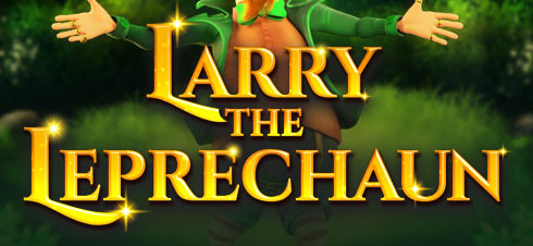Larry the Leprechaun Slot Logo Wizard Slots