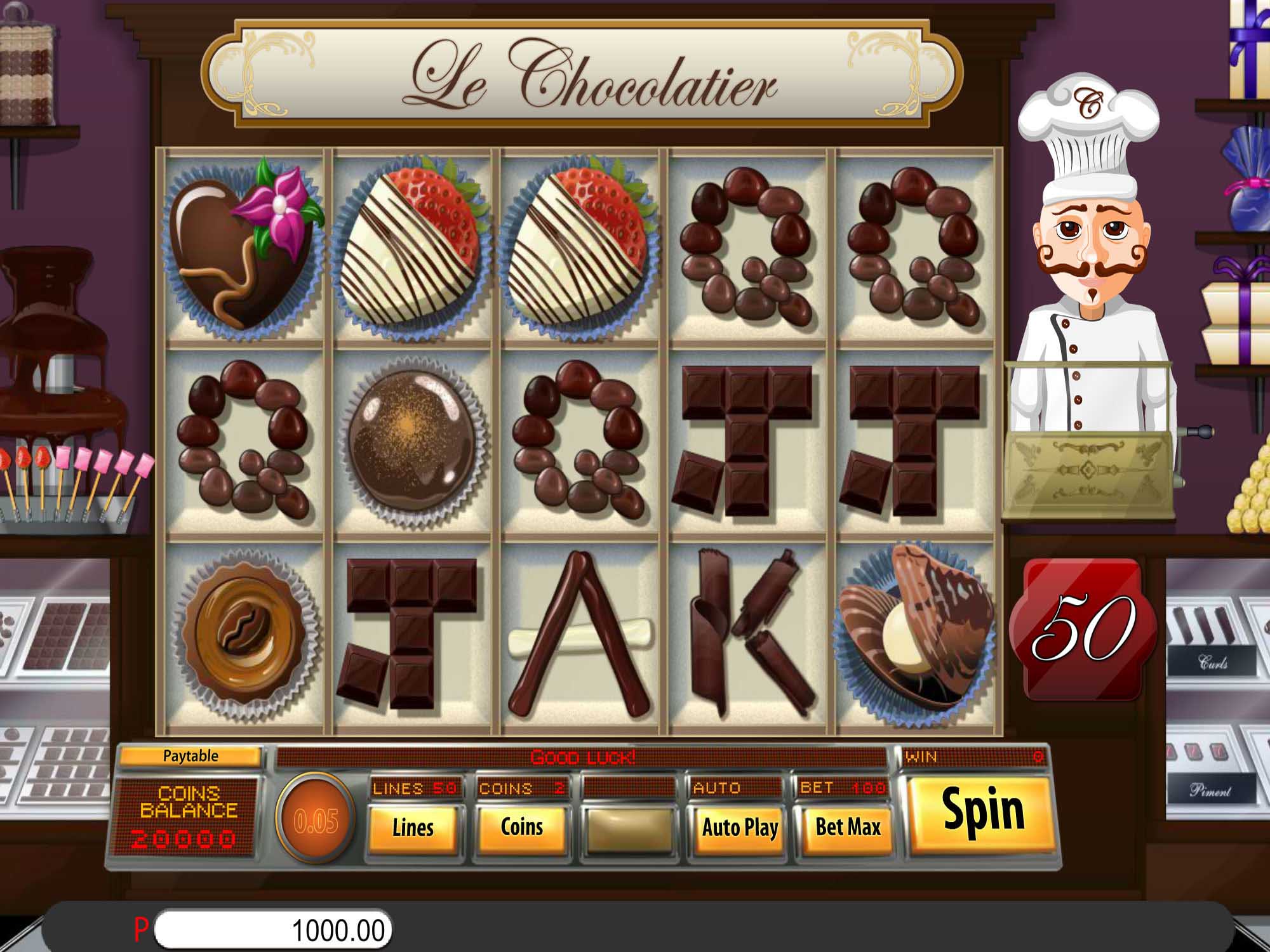 Le Chocolatier Slot Wizard Slots