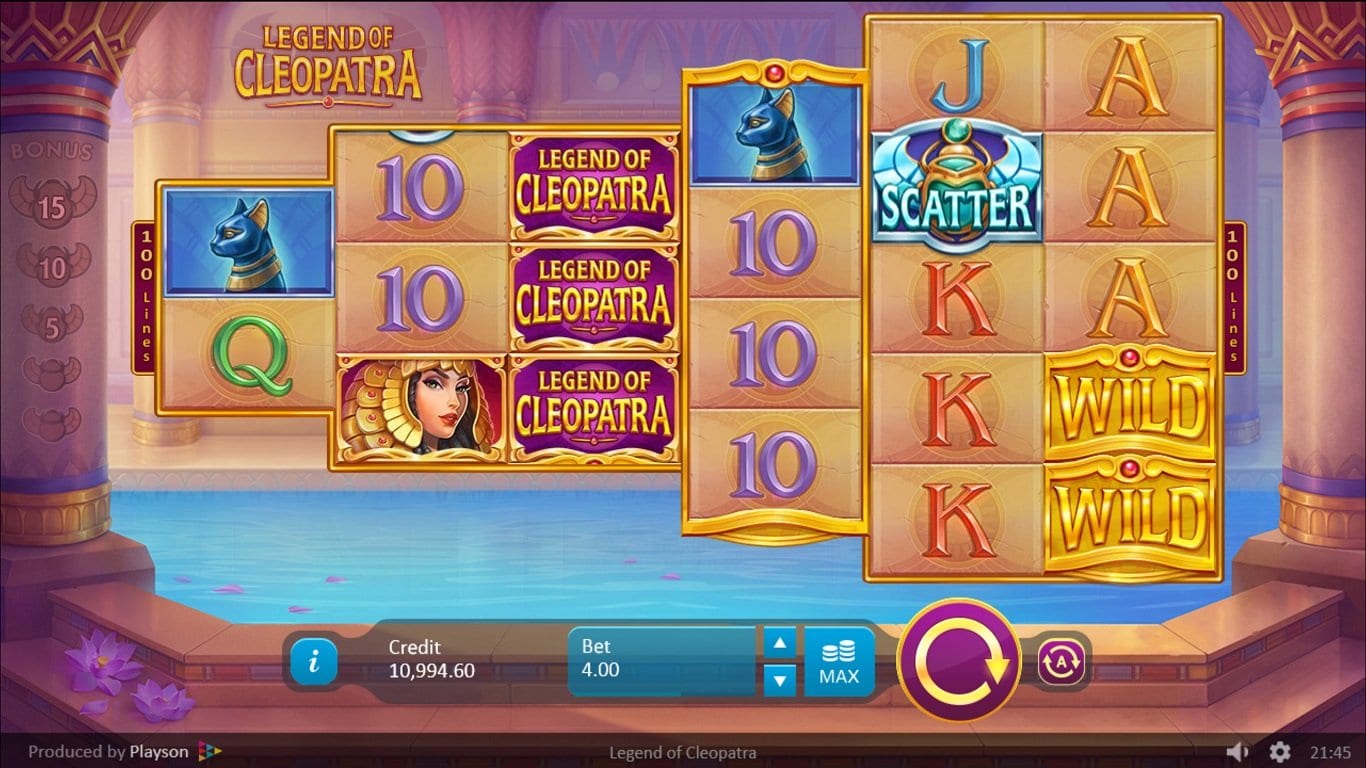 Legends of Cleopatra Gameplay