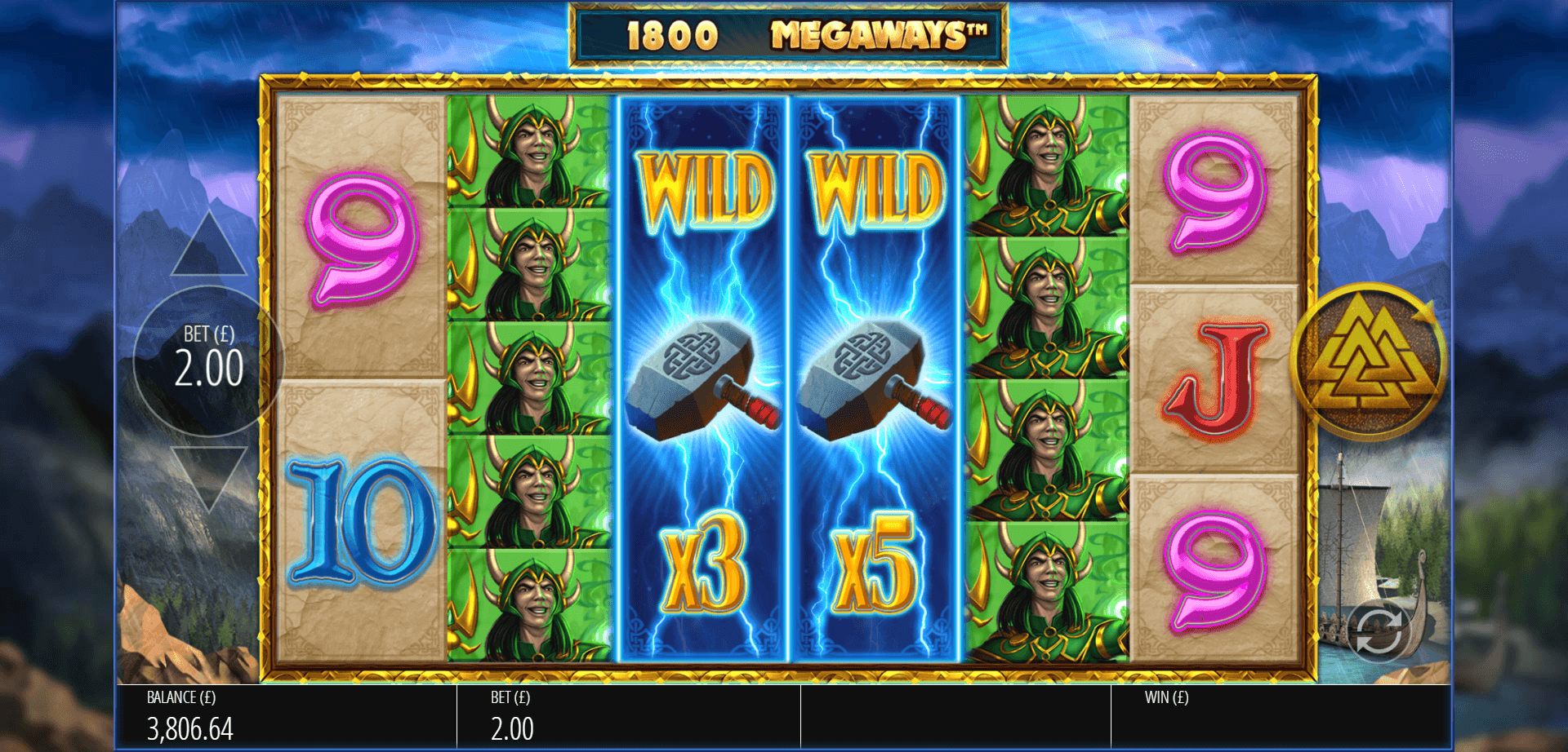 Lightning Strike Megaways Slot Game