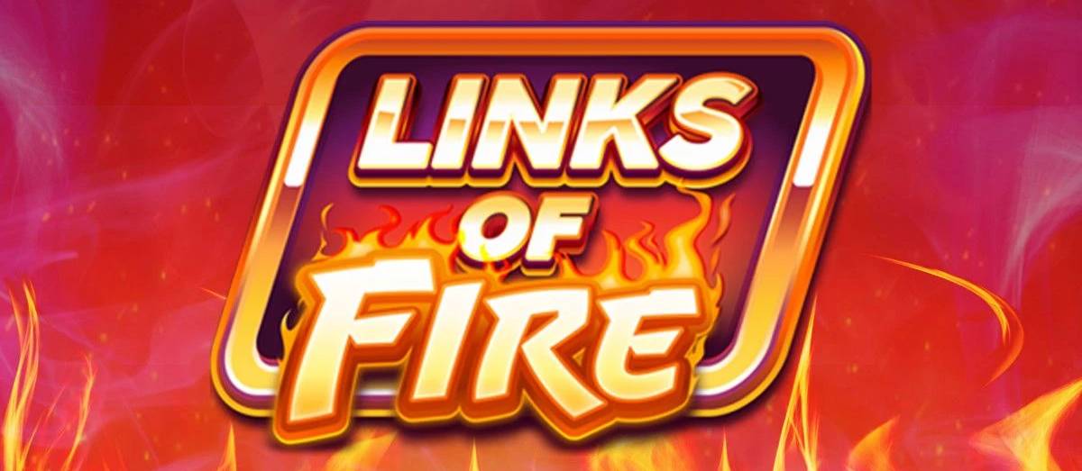 Links of Fire Slot Logo