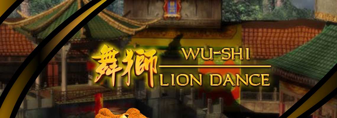 Lion Dance online slots game logo