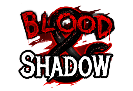 Blood and Shadow Slot Logo Wizard Slots
