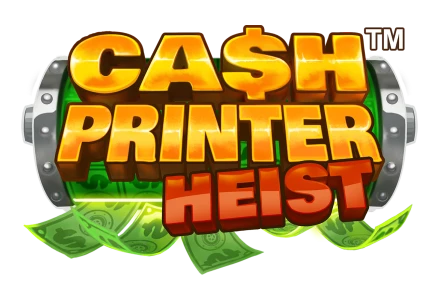 Cash Printer Heist Slot Logo Wizard Slots