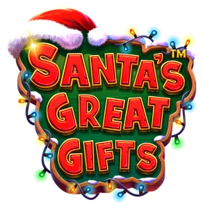 Santa's Great Gift Slot Logo Wizard Slots