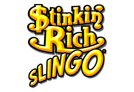 Stinkin Rich Slingo Slot Logo Wizard Slots