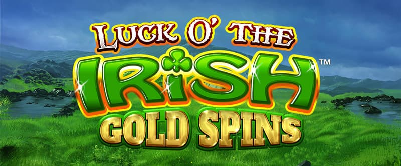 Luck O' The Irish Gold Spins Slot Banner Wizard Slots