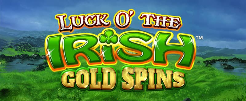 Luck O' The Irish Gold Spins Slot Banner Wizard Slots