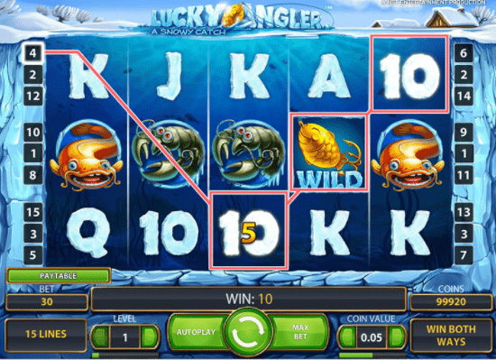 Lucky Angler Slots gameplay