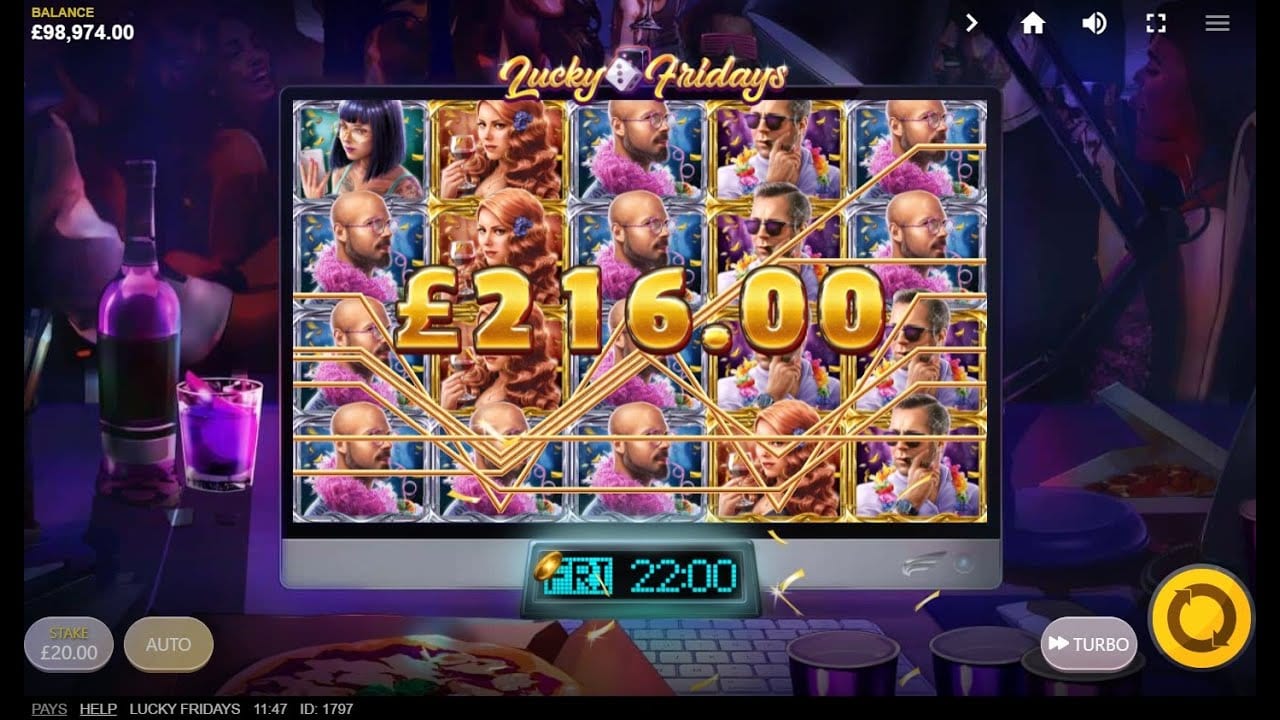 Lucky Fridays Slots Big Win