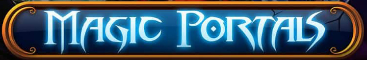 Magic Portals Slot Logo Wizard Slots