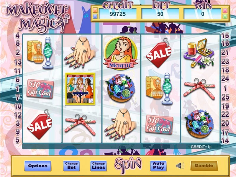 Make Over Magic slots gameplay