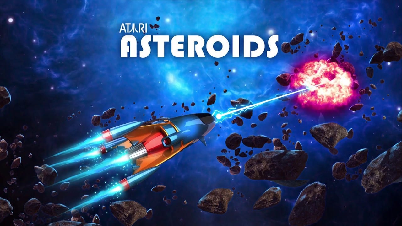 Asteroids slots game logo