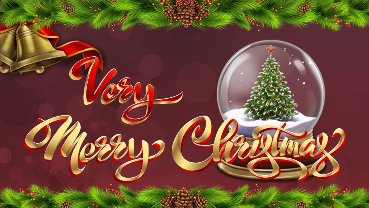 Very Merry Christmas online slots game logo