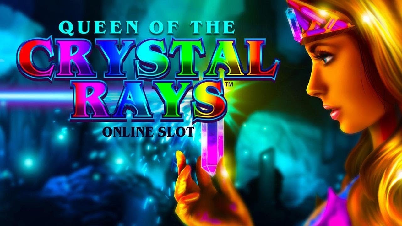 Queen of the Crystal Rays slot logo