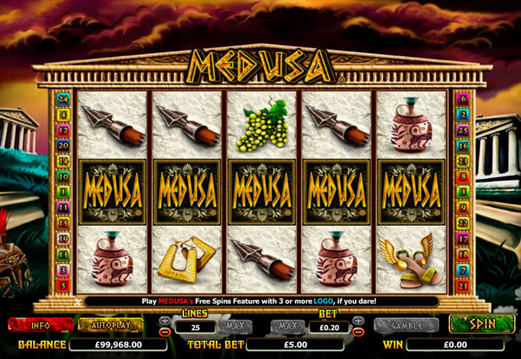 Medusa Slot Win